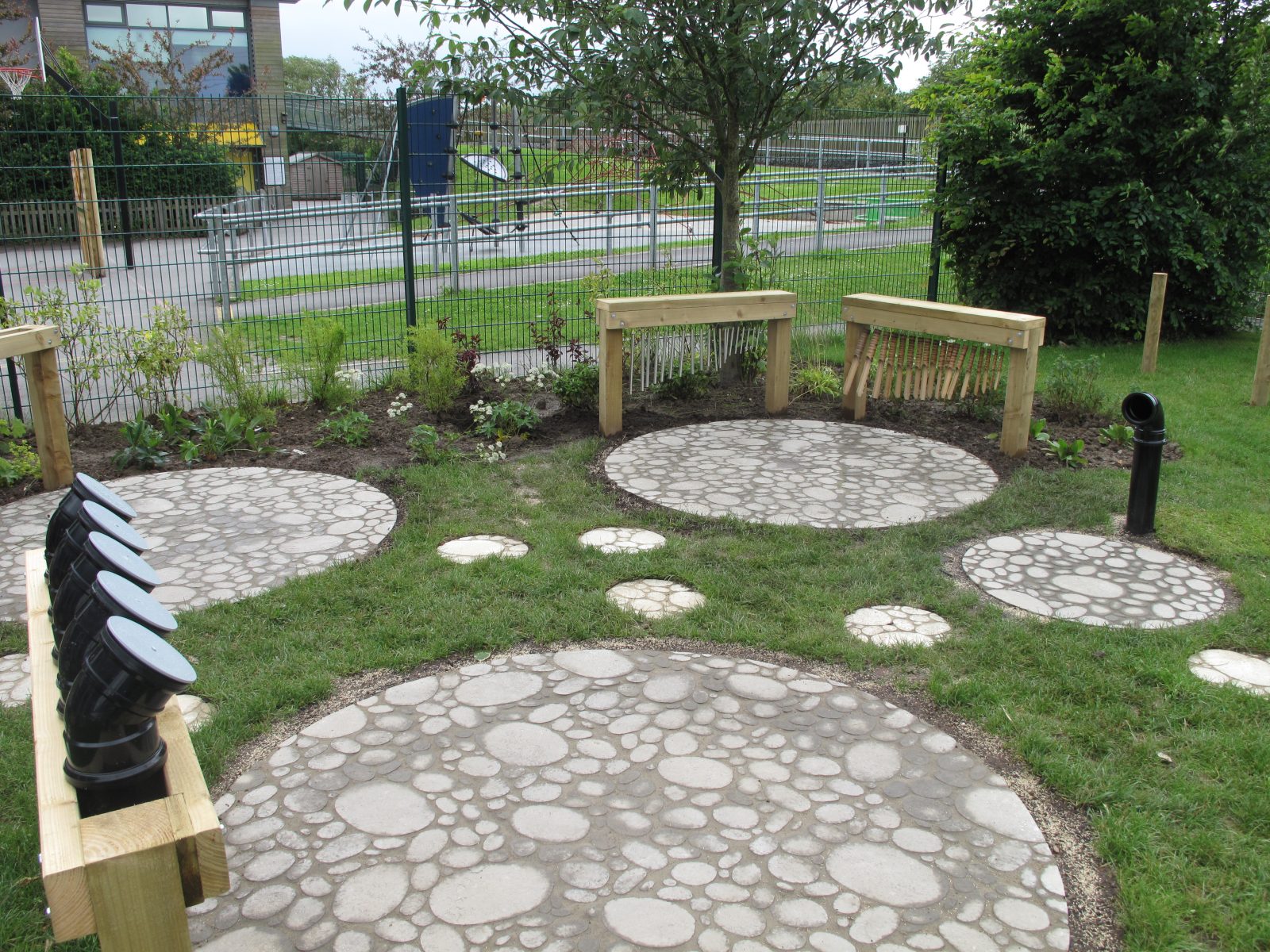 School garden in Weston-super-Mare
